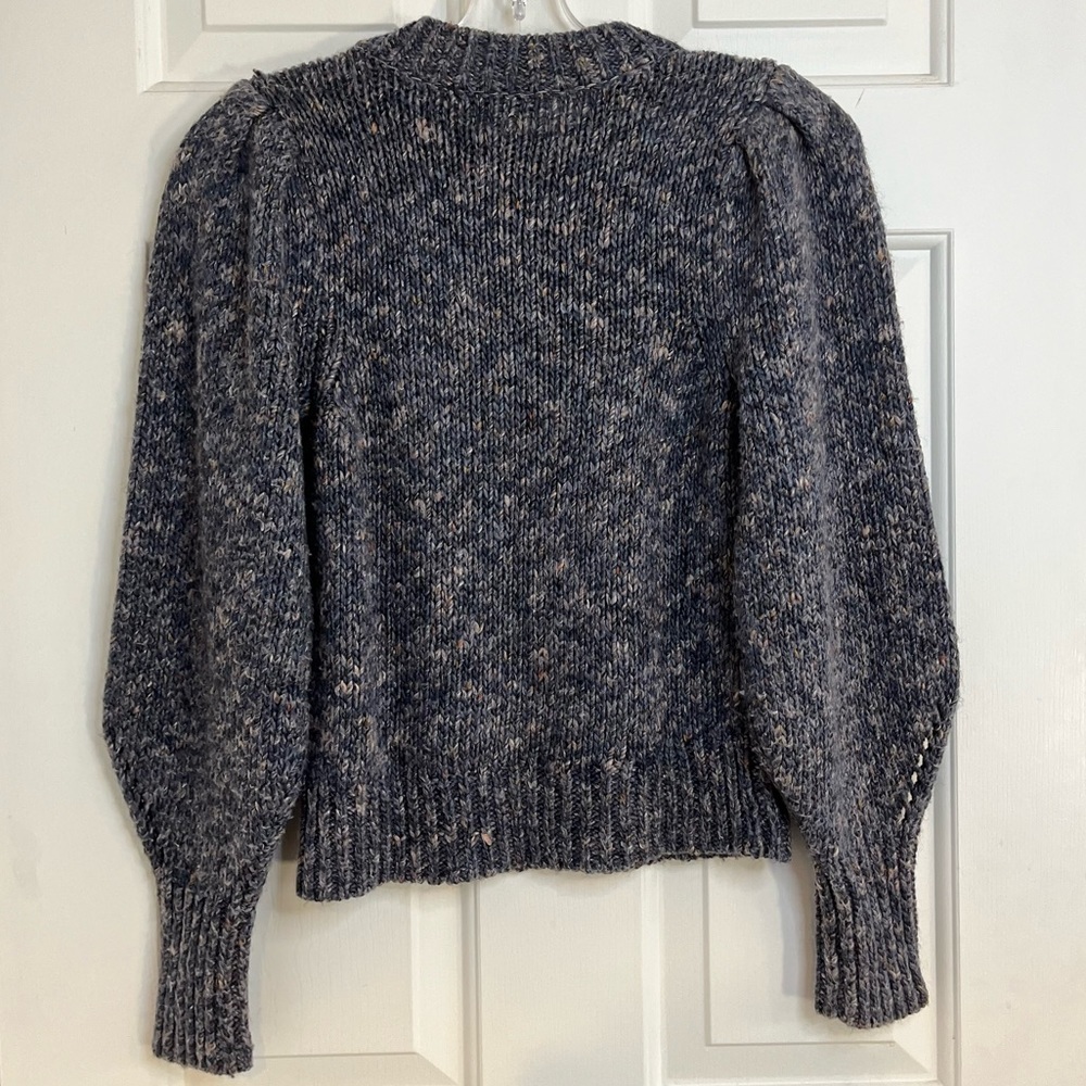 SOLD Madewell Pleat Shoulder Pullover Sweater XXS - Picture 10 of 15